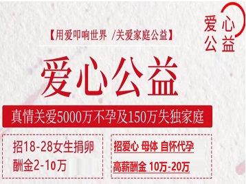 烟台捐卵助孕生子 爱心志愿者招募